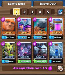 Goo.gl/pkrkhx ▻ watch next, 2.6 hog. My Top 5 Clash Royale Decks Levelskip