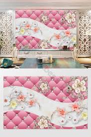 3d Pink Jewelry Tv Background Wall Decors 3d Models Psd Free Download Pikbest 3d Wallpaper Designs For Walls 3d Wallpaper For Walls Wallpaper Decor