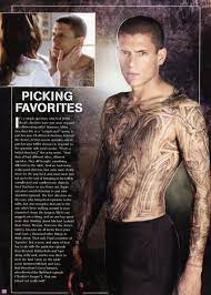 Wentworth Tatowierungen Wentworth Miller Foto Von Mord Fans Teilen Deutschland Bilder