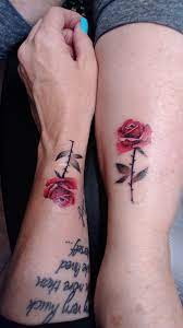 Mother Daughter Tattoos Matching Tattoos Small Rose Tattoos Tattoos For Daughters Mother Daughter Tattoos Matching Rose Tattoos