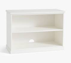 This bookcase includes 4 shelves behind the 2 sliding doors. Bedford 41 X 29 2 Shelf Bookcase Pottery Barn