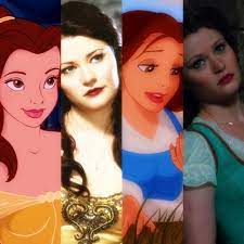 Belle Once Upon A Time And Beauty And The Beast By Violetahime On Deviantart