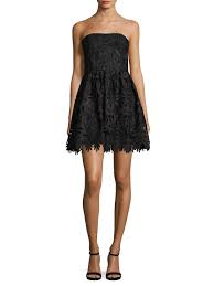 Alice Olivia Daisy Party Dress Alice Olivia Daisy Party Strapless Lace Dress Dresses Lace Dress
