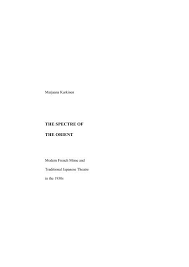 Profitez de notre énorme collection de porno gratuit. The Spectre Of The Orient E Thesis