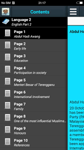 Click on the first link on a line below to go directly to a page where menteri besar is defined. Biography Of Abdul Hadi Awang For Android Apk Download