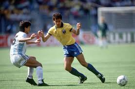 Partida realizada em 24 de junho no estádio delle alpi, em turim/ita. Brazil X Argentina 1990