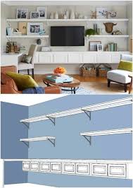 Give Your Media Center A Diy Makeover With These 10 Creative Projects Living Room Tv Wall Living Room Shelves Shelves Around Tv Boconcept tv and media units are modern designs by danish designers.