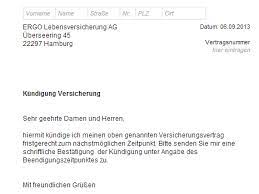 Schnell und einfach in nur wenigen minuten erledigt. Ergo Versicherung Kundigung Vorlage Download Chip