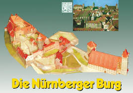 Die kaiserburg ist das wahrzeichen nürnbergs. Nurnberger Burg Fentens Kartonmodellbau