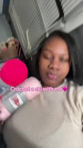 Crochet Mountain Night Ski