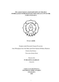  pengertian budi bahasa meliputi tutur kata, tingkah laku. Top Pdf Konsep Budi Bahasa Mandarin Siswa Kelas 123dok Com