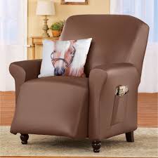 Leather armchair covers brown turner roll arm leather armchair pair anti slip armchair armrest covers vintage style armchair egg chair with ikea stockholm easy chair covers leather chairs with. Faux Leather Furniture Stretch Slipcover Collections Etc