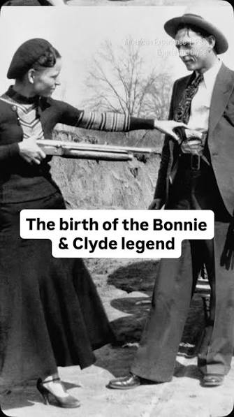 In the depths of the Great Depression, Americans became transfixed by the  criminal exploits and illicit romance of Bonnie Parker and Clyde Barrow.,  #BonnieAndClyde #TrueCrime #1930s #HistoryUncovered ...