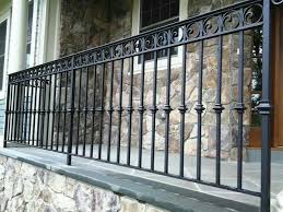 Staircase Outdoor Balcony Railing Design Wrought Iron Railing Exterior Wrought Iron Porch Railings