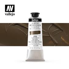 Vallejo Acrylic Artist Color Raw Umber 308