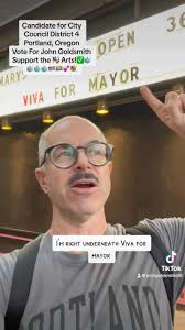 Candidate for City Council, District 4, Portland, Oregon 🗳️ VOTE for JOHN  GOLDSMITH for City Council 💐Support the Arts!🎭 Support Viva Las Vegas for  Mayor! Woot! #johngoldsmith4pdx #johngoldsmith ...