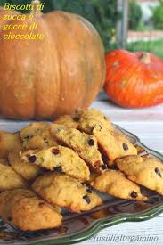 Riducete la zucca a dadini e stufatela in una casseruola con lo. Fusillialtegamino Biscotti Di Zucca E Gocce Di Cioccolato