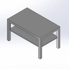 Welcome to our malm bedroom series. Download Stl File 1 6 Scale Ikea Lack Style Long Coffee Table For Barbie Doll Doll House Template To 3d Print Cults