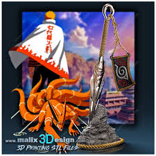 Kunai naruto by Sanix Fanart Sculpture 3D Printed Resin Model Kit Bad Wolf  3D Studio