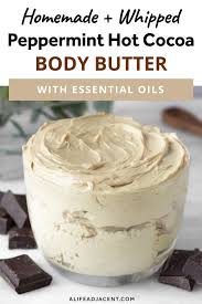 Find out how you can make it at home today! Easy Whipped Body Butter Recipe Peppermint Hot Cocoa Body Butters Recipe Body Butter Recipe Whipped Diy Body Butter