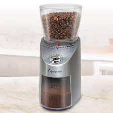 And this hand grinder by one of the biggest names in coffee is the ideal starting point. Capresso Infinity Plus V2 Conical Burr Grinder Sur La Table Burr Coffee Grinder Coffee Grinder Capresso