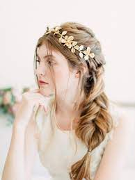 Gold Daffodil Flower Bridal Hair Piece Wedding Head Piece Etsy Bridal Hair Pieces Hair Piece Bridal Hair Flowers
