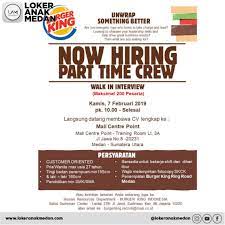 We did not find results for: Walk In Interview Burger King Indonesia 2019 Loker Anak Medan