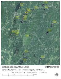 Lakes Of Maine Lake Overview Cobbosseecontee Lake