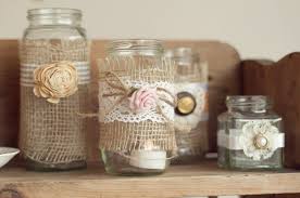 Sweet Decorated Jam Jars Custom Made At Rosie Loves Vintage For Your Wedding Jam Jar Crafts Decorated Jars Jam Jar Wedding