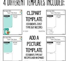 Cookbook Template In Google Slides Cookbook Template Templates Recipe Template