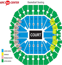 2 kfc yum center end stage zone kfc yum center seating