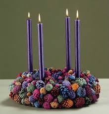 Kozalaklardan Mumluk Yapma Fikri Ne Desem Begenirsin Noel Celengi Mumluklar Cam Kozalaklari