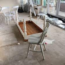 The rectangular table is usually a minimum of 36 inches wide and is the best design for hosting large groups of people. Upcycling A Dining Room Table The Home That Made Me