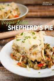 I decided to try this one night when i did not have any mashed potatoes. Veggi Laden Shepherd S Pie Recipe