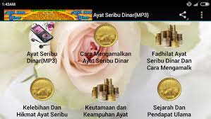 Ibnu katsir melalui tafsirnya menyebutkan bahwa setidaknya ada 5 khasiat atau manfaat yang bisa diterima seseorang apabila mengamalkan ayat seribu dinar secara istiqamah dan rutin. Download Khasiat Ayat Seribu Dinar Mp3 Apk 1 0 Com Andromo Dev380672 App484921 Allfreeapk