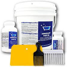 A professional tub and tile refinisher can evaluate whether your tile can be rejuvenated rather than replaced. Amazon Com Armoglaze Bathtub Refinishing Kit Easy Pour On Application Mirror Like Finish White Made In Usa Home Improvement