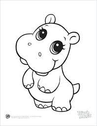 This compilation of over 200 free, printable, summer coloring pages will keep your kids happy and out of trouble during the heat of summer. Cute Animals Coloring Pages Cute Baby Animals Coloring Pages Within Cute Printable Coloring Page Cute Coloring Pages Baby Animal Drawings Animal Coloring Books