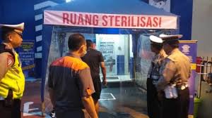 Cegah Penyebaran Covid 19 Polres Depok Siapkan Ruang Sterilisasi