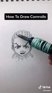 Tikt0k Video Drawings Drawing Techniques How To Draw Hair