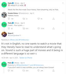 The son ki woo is recommended by his friend a student. Matthew Ball On Twitter Hulu For Best Picture