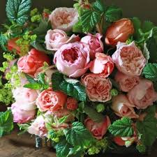 The Real Flower Company Luxury English Rose Bouquet English Roses Flowers Flower Company