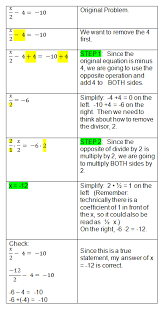 Algebra Equations Two Step Equations College Math Studying Math Algebra Equations