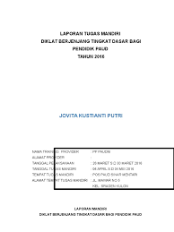 We did not find results for: Contoh Laporan Tugas Mandiri Diklat Lanjut Paud 2018 Temukan Contoh