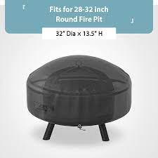 Hampton bay fire pit cover. Buy Shinestar Fire Pit Cover Round Fits 28 30 32 Inch Firepit Or Fire Bowl Fits For Landmann Hampton Bay Bali Outdoors Kingso Waterproof Windproof 32 Dia X 13 5 H Online In Vietnam B07y358sjs