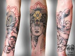 Neo Traditional Half Sleeve Tattoo Portfolio Tattoo Drawings Tattoos