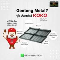 Atap metal | daftar harga atap. Jual Genteng Metal Harga Terbaik Dari Supplier Dan Distributor