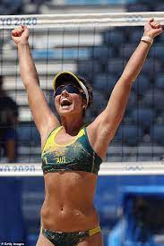 Australian pair taliqua clancy and mariafe artacho del solar win a silver medal in the women's beach volleyball, going down in the final to the usa pairing of alix klineman and april ross. Ag Fsdtz4tl4bm