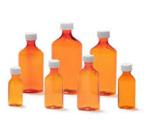 2-16oz Scriptvision® Plastic Prescription Ovals and Caps PET ...