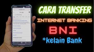 Help users access the login page while offering essential notes during the login process. Cara Transfer Internet Banking Bni Ke Lain Bank Youtube