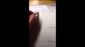 Cain center and to the department of mathematics at louisiana state university for their support in the development of eureka math. Eureka Math Lesson 13 Homework 5 2